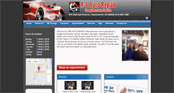 Desktop Screenshot of a1autorepairlv.com